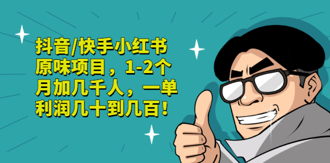 【副业项目3387期】抖音/快手小红书原味项目，月收入6000（互联网蓝海暴利项目）-火花副业网