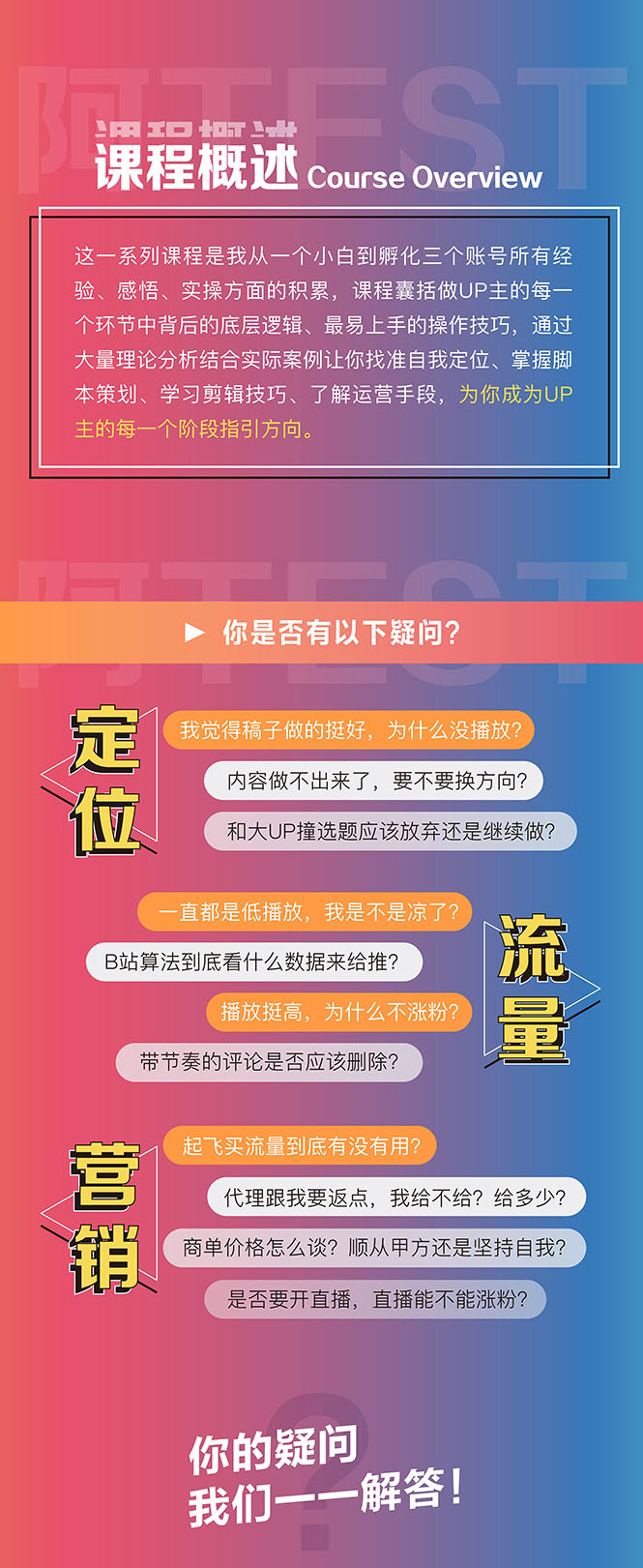 【副业项目3451期】百万粉丝UP主独家秘诀：冷启动+爆款打造+涨粉变现 2个月12W粉（21节视频课)插图1