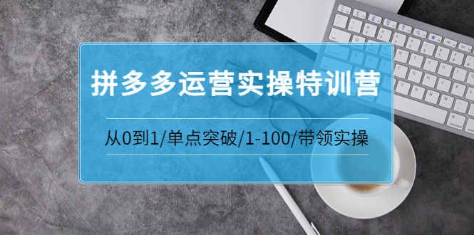 【副业项目3863期】拼多多运营实操特训营：拼多多直通车进阶优化技巧，拼多多如何操作利润最大化-火花副业网