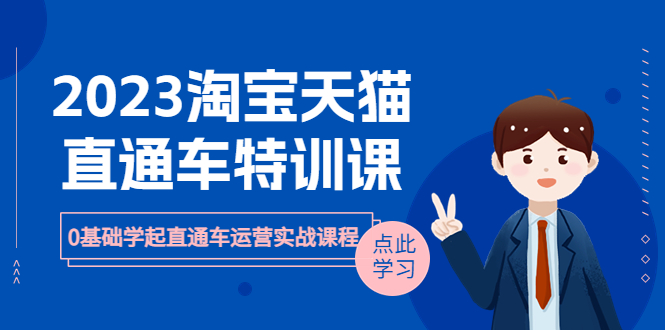 【副业项目6489期】2023淘宝·天猫直通车评特训课，0基础学起直通车运营实战课程（8节课时）-火花副业网